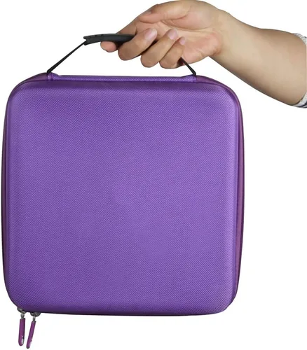 Vista 6 de Hermitshell Estuche rígido de viaje para libro Leapfrog Learning Friends de 100 palabras (morado)