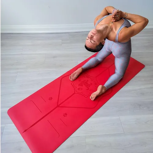 Vista 4 de Liforme Zodiac Nueva Colección de Año Nuevo - Incluye bolsa de yoga gratis - Sistema de alineación patentado, agarre tipo guerrero, antideslizante