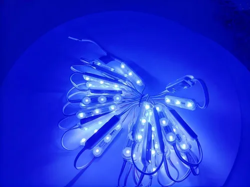 Vista 7 de Q QINGCHEN Módulo LED blanco cálido de 3000 K, 1.2 W, 12 V, sin entrada de polaridad, luz decorativa impermeable para letreros publicitarios