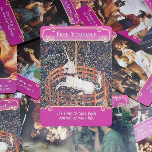 Vista 6 de Cartas de Tarot, Baraja Clásica de Oráculo de Amor y Romance, 44 Cartas con Libro Guía, Carta de Oráculo de Amor, Cartas de Tarot con Libro Guía