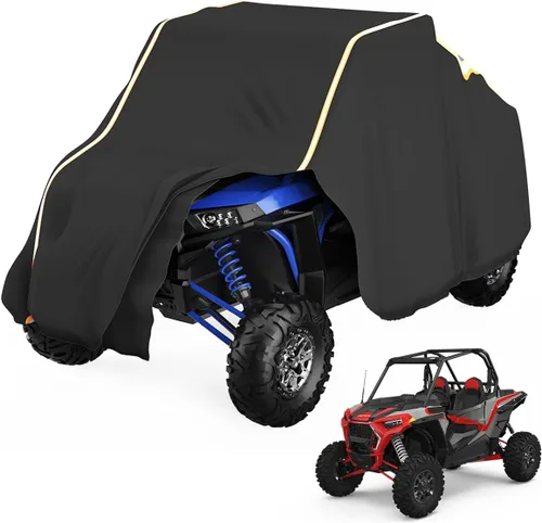 Vista 8 de KEMIMOTO PRO XP - Funda X3 para UTV resistente, 2 plazas, tamaño grande, compatible con Can-Am Maverick X3, Polaris RZR PRO XP, Talon, Commander