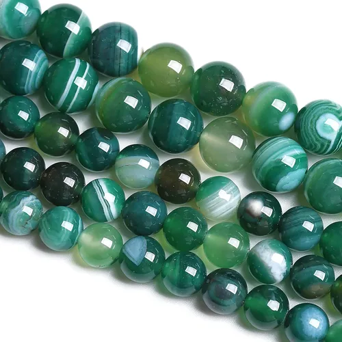Vista 75 de 60 cuentas sueltas de piedra natural de turquesa africana de 0.236 pulgadas (6 mm) para hacer joyas, pulseras de bricolaje