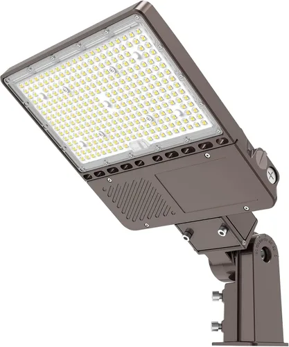Vista 31 de Luz LED de estacionamiento de 150 W, 120 W, 90 W, ajustable, 4500 K, 5000 K, 5700 K, sintonizable hasta 22500 lm, fotocélula LED, caja de zapatos