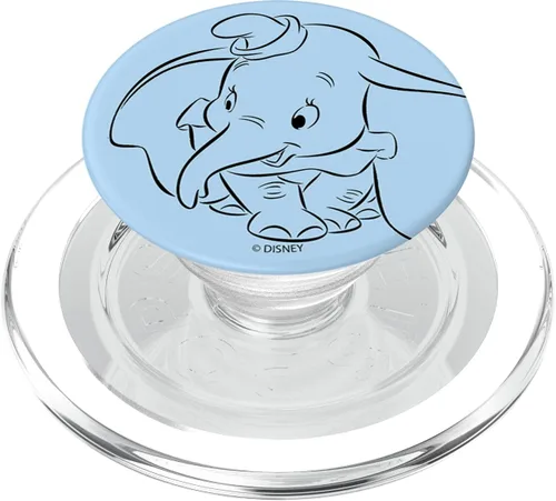 Vista 7 de Disney Dumbo Big Face Portrait PopSockets PopGrip: agarre intercambiable para teléfonos y tabletas