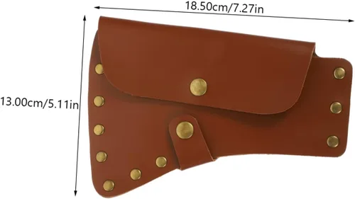 Vista 5 de Yardwe Funda para cabeza Funda portátil para camping Cubierta profesional para hacha de fácil acceso