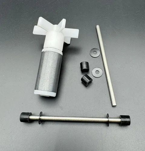 Vista 8 de para Coleman Lay Z-Spa # 58113 P4071 E02 Impulsor de eje de acero inoxidable+Eje de acero inoxidable de repuesto+Kit de sello de la bomba+Junta
