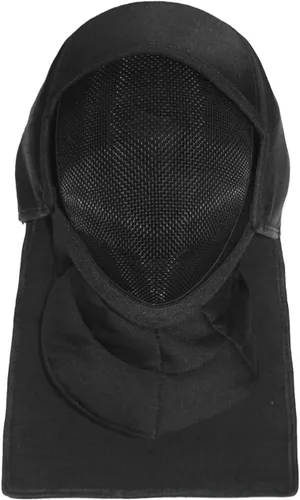 Vista 4 de LEONARK 800N Hema - Máscara de esgrima con capucha para casco, hecho a mano, protector de cabeza de sable de espada