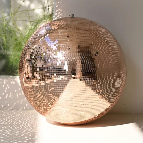 Vista 29 de Yescom Juego de 8 bolas de discoteca de 7/12/16/20/24 pulgadas, bolas de espejo surtidas, decoración de vidrio para colgar para fiestas de los años