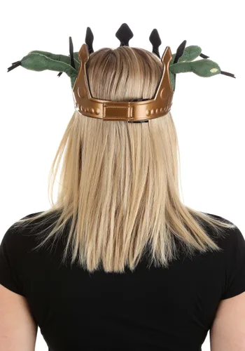 Vista 2 de Corona de Serpientes Medusa para Mujer Multicolor