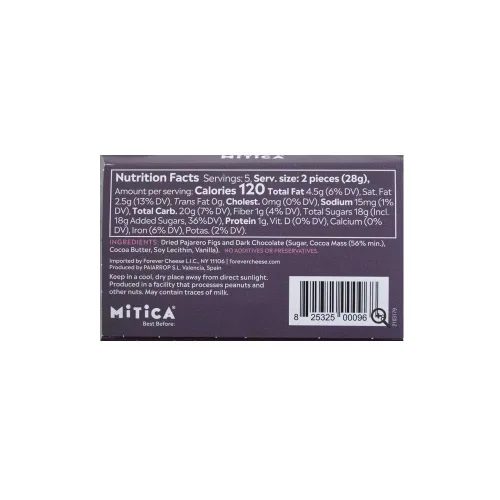 Vista 2 de Mitica Higos cubiertos de chocolate, 4.94 oz