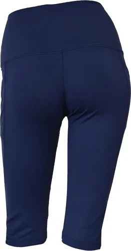 Vista 3 de Private Island Pantalones cortos para mujer UPF 50+ con bolsillos laterales, traje de baño, playa, natación, natación, yoga, parte inferior