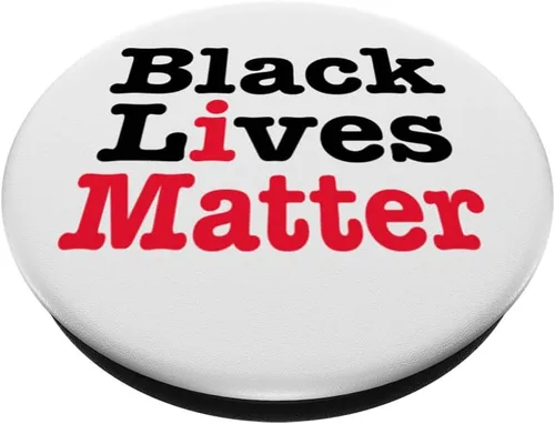Vista 2 de Black Lives Matter PopSockets PopGrip intercambiable
