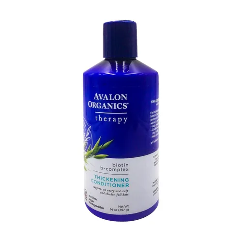 Vista 3 de Avalon, Acondicionador Orgánico Engrosador de Cabello con Complejo B Biotin, 14 onzas