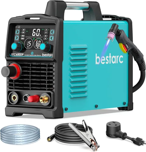 Vista 15 de Bestarc Plasma Cutter Machine, Pilot Arc, 50A IGBT 110V 220V Dual Voltage