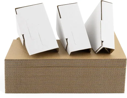 Vista 8 de Golden State Art, Paquete de 20 protectores de esquinas de cartón ajustables, se adaptan a marcos de 1, 1.5 y 2.1 pulgadas, protectores de borde