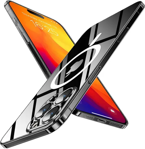 Vista 7 de Funda magnética delgada diseñada para iPhone 13 Pro Max [Compatible con MagSafe], carcasa trasera dura con acabado fino [No se pone amarilla] Funda