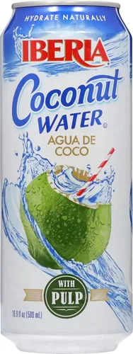 Vista 7 de Iberia Agua de coco, sin pulpa, 16.91 onzas líquidas (paquete de 24)