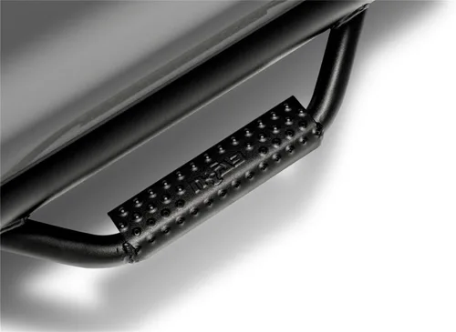 Vista 5 de N-Fab D0284RC-TX Estribo de seguridad rueda a rueda acabado negro con textura se adapta a Dodge Ram 1500/2500 / 3500 de cabina regular de 8