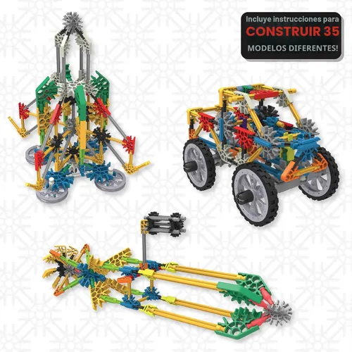 Vista 3 de K'NEX Juego de construcción de 35 modelos - 480 piezas - Para mayores de 7 años de juguete educativo de construcción (exclusivo de Amazon)