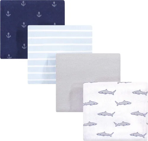 Vista 56 de Hudson Baby Mantas receptoras unisex de franela de algodón para bebé, avión, talla única