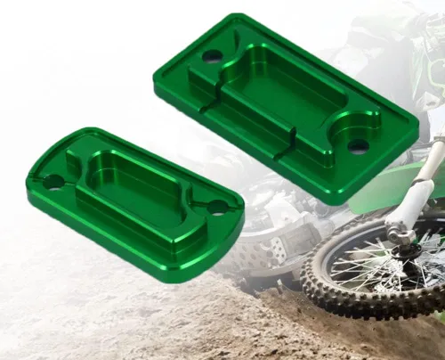 Vista 9 de Tapa de líquido de embrague delantero y trasero para motocicleta, tapa CNC para motocross KX65 01-21 KX80 KX85 KX100 98-21 KX125 92-08 KX250 93-08