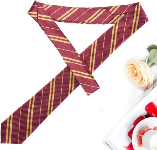 Vista 8 de XUECHEN Striped Tie For CosplayMagic CostumeHalloweenChristmas Party,As a Gift For Daily Use