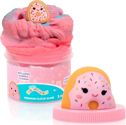 Vista 11 de Original Squishmallows Premium Cloud Slime, paquete de 3, 9 añadidos, 8 onzas