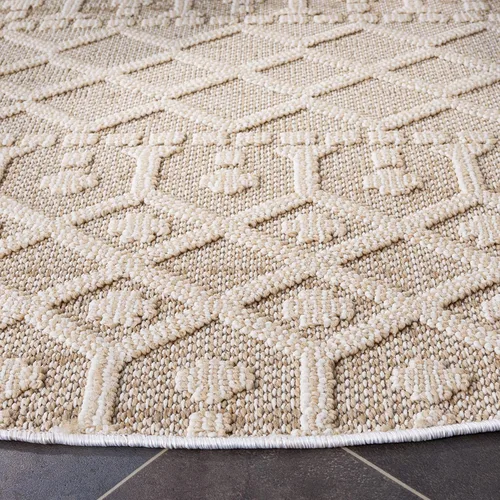 Vista 9 de SAFAVIEH Global Collection - Alfombra de pasillo, 2 pies 2 pulgadas x 8 pies, diseño beige y marfil, no desprende pelusa y de fácil cuidado