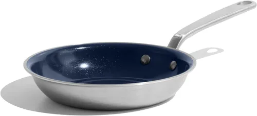 Vista 22 de Made In Utensilios de cocina CeramiClad 2.0 - Sartén antiadherente de 10 pulgadas (mango inoxidable), revestimiento de acero inoxidable de 5 capas