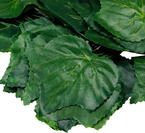 Vista 3 de Guirnalda de follaje de hojas verdes artificiales de 87 pies, decoración de hojas verdes sintéticas, plantas colgantes falsas para dormitorio