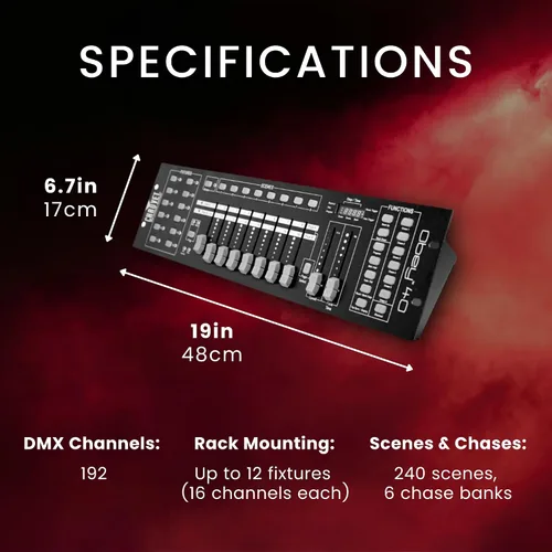 Vista 2 de CHAUVET DJ OBEY40 control DMX universal
