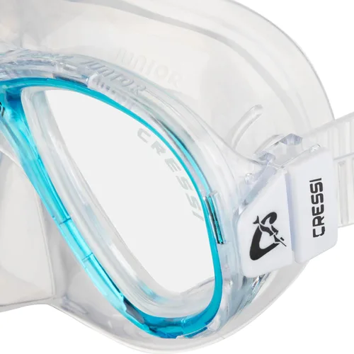 Vista 3 de Cressi Máscara de silicona para niños y niñas Perla Jr Made in Italy