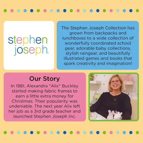 Vista 10 de Stephen Joseph Equipaje Clásico Rodante para Niños, Equipaje para Niños, Equipaje Rodante de Viaje para Niños Pequeños, Maleta para Niños