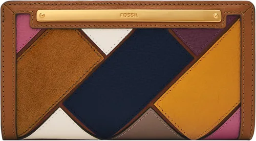 Vista 9 de Fossil Cartera delgada de cuero Liza para mujer