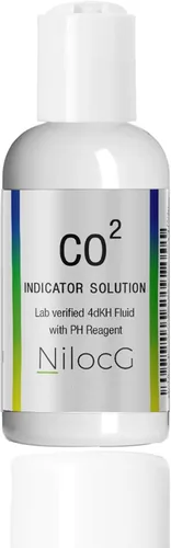 Vista 2 de NilocG Aquatics Glass CO2 - Kit de monitor de CO2 para tanque de acuario - Funcional y confiable - Verificador de gotas transparente, solución