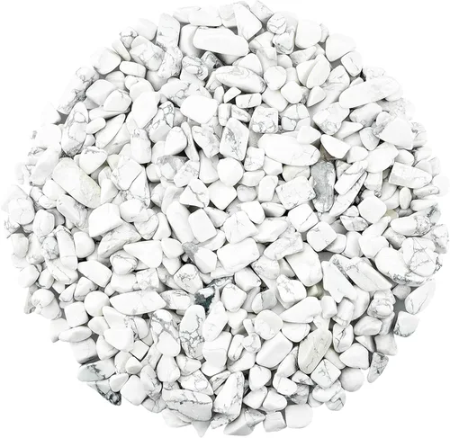 Vista 22 de ZHIYUXI Relleno de florero de fluorita de cristal, 0.22 libras, chips curativos pulidos para decoración, grava para pecera, plantas suculentas