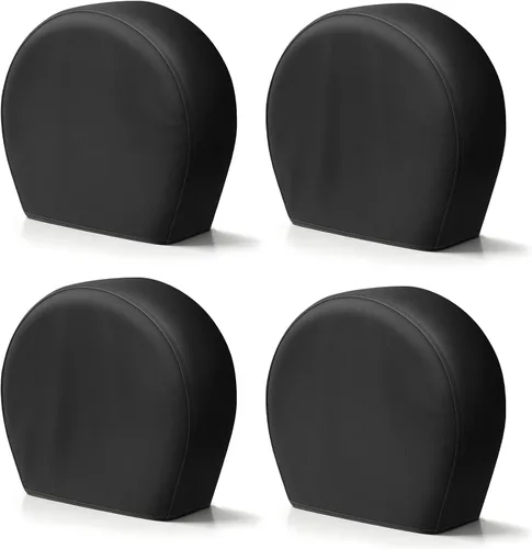 Vista 11 de Explore Land - Fundas para neumáticos, 4 unidades - Protector resistente de rueda para camionetas, SUV, remolques, cámpers, vehículos recreativos