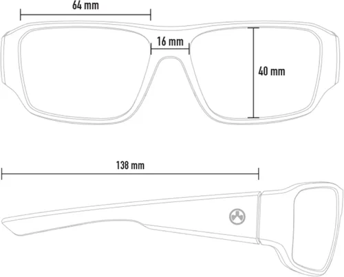 Vista 6 de Magpul Rift Sunglasses Tactical Ballistic Sports Eyewear Shooting Glasses for Men