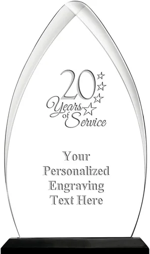 Vista 12 de Crown Awards Premio Acrílico Personalizado con Grabado Gateway Skyline de 6.75 Pulgadas
