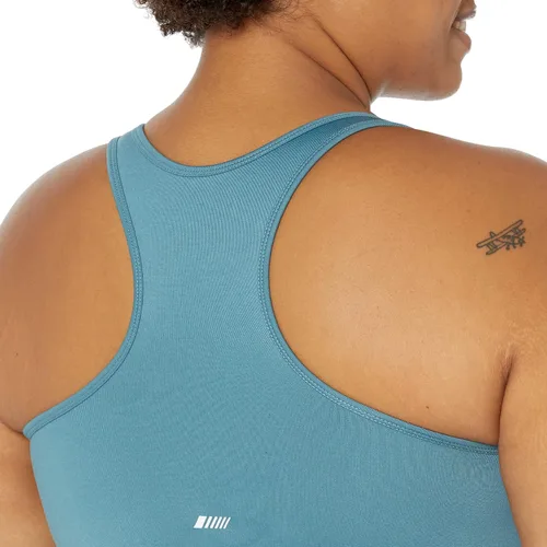 Vista 4 de Tienda Essentials Sujetador deportivo sin costuras para mujer de bajo impacto (disponible en tallas grandes), paquete de 2