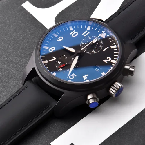 Vista 2 de Ritche Correas de Reloj de Cuero de Liberación Rápida Regalo de Navidad, Correas de Reloj Genuinas para Hombres y Mujeres, Correa de Reloj de Cuero
