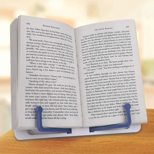 Vista 2 de Soporte de partituras de escritorio, escritorio portátil ajustable en ángulo de pianos músicos, soporte de práctica de libros de música, multiusos