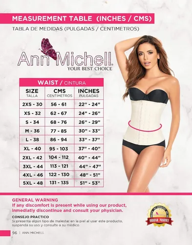 Vista 4 de Ann Michell Excelencia Fajas para mujer
