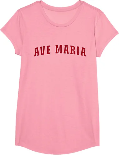 Vista 68 de Ave Maria FL Florida - Camiseta, Negro