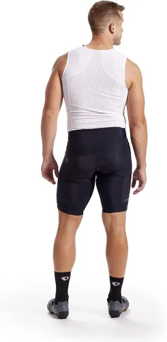 Vista 2 de PEARL IZUMI Pantalones cortos de ciclismo Expedition de 10.5 pulgadas para hombre, puños de silicona y bolsillos cargo en los muslos