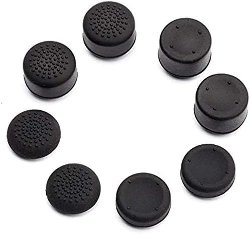 Vista 2 de Analog Controller Raised Thumb Stick Grips Thumbsticks Joystick Cap Cover for PS4, PS3, Switch Pro, Xbox one, Xbox 360, Wii U, PS2 Controller