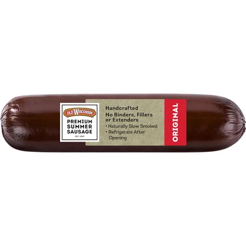 Vista 7 de Old Wisconsin - Salchichón premium de verano, 100% carne natural, embutido, listo para comer, alto en proteínas, bajo en carbohidratos, Keto, sin