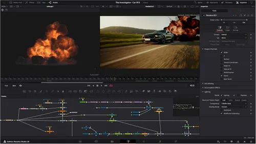 Vista 5 de Blackmagic Design DaVinci Resolve 14 Studio License Key Item negro
