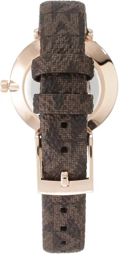 Vista 2 de Michael Kors Mini reloj Pyper de dos manos de acero inoxidable para mujer MK4588 - Reloj de malla de acero inoxidable de dos manecillas