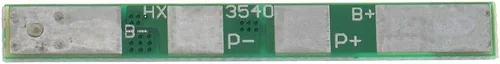 Vista 3 de 5 unids 1S 3.7 V 4A 18650 cargador PCB BMS placa de protección para celda de batería de litio de iones de litio